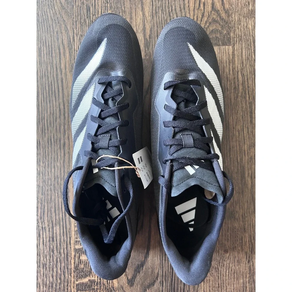 Adidas Sprintstar Track Spikes Mens 12 Womens 13 Black White GY0940 New